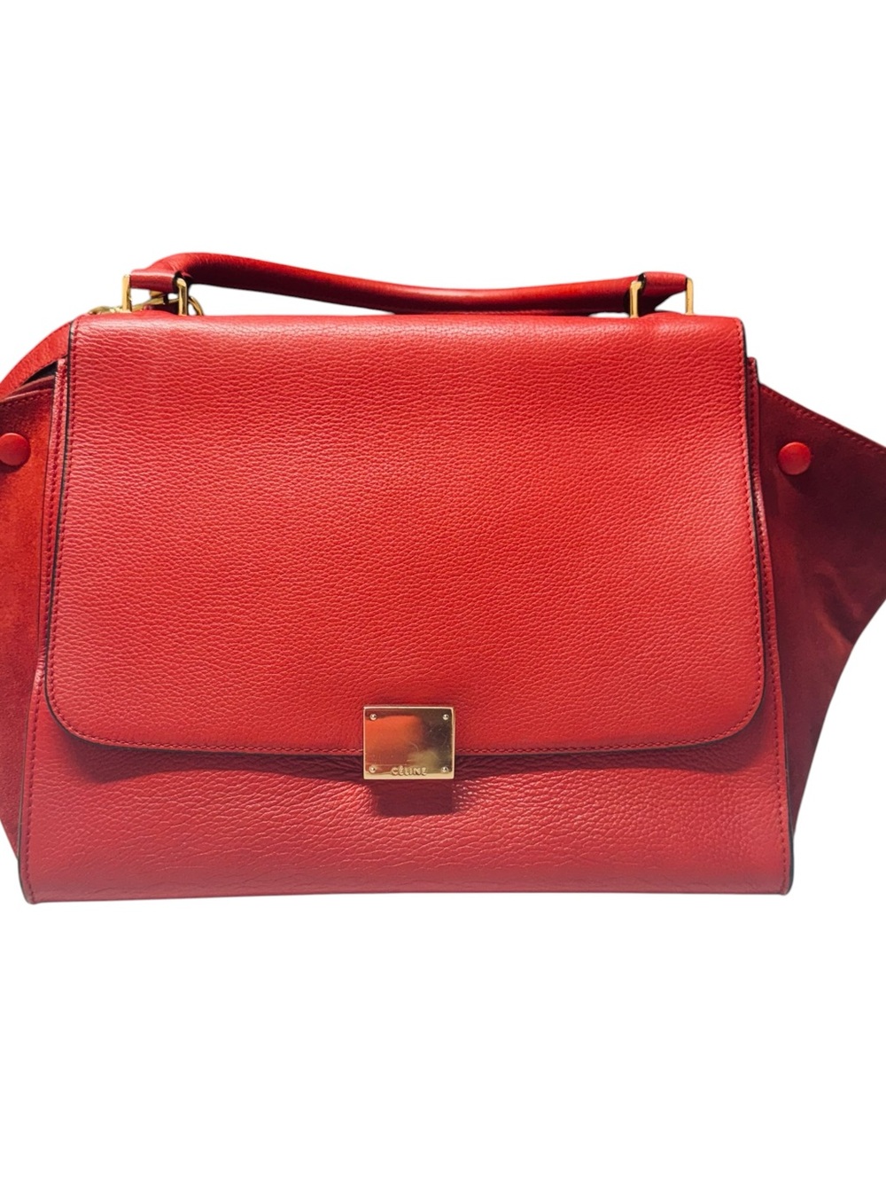 Celine Trapeze medium satchel/ Shoulder bag utility, office girlboss bag